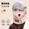 Winter Warm Windproof Beanie Hat With Detachable Goggles Skiing Cycling Outdoor Use Unisex