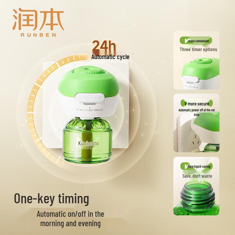RUNBEN Electric Mosquito Repellent Solutions