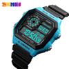 Skmei Fashion Men PU Strap Multifunction Waterproof Watches Alarm Male Digital Watch Reloj Hombre Outdoor Sport Watch 1299