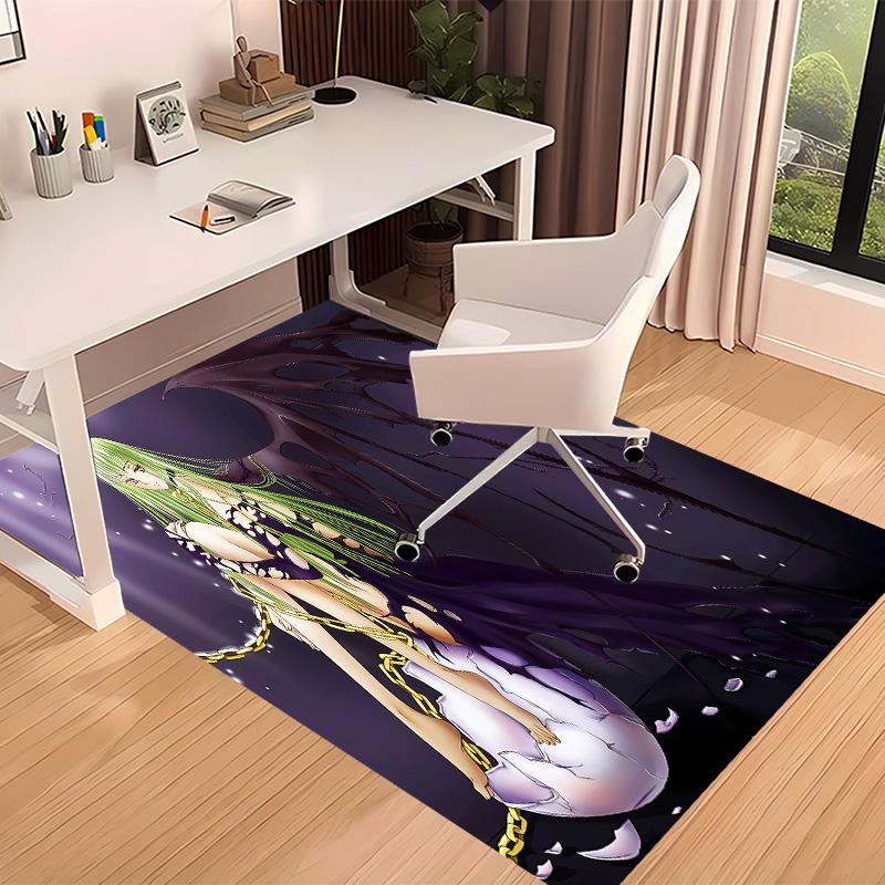 Anime Code Geass Printed Absorbent Washable Carpet,Non-Slip Bathroom Mats,Kitchen Rugs,Living Room Entrance,Camping Picnic Rugs