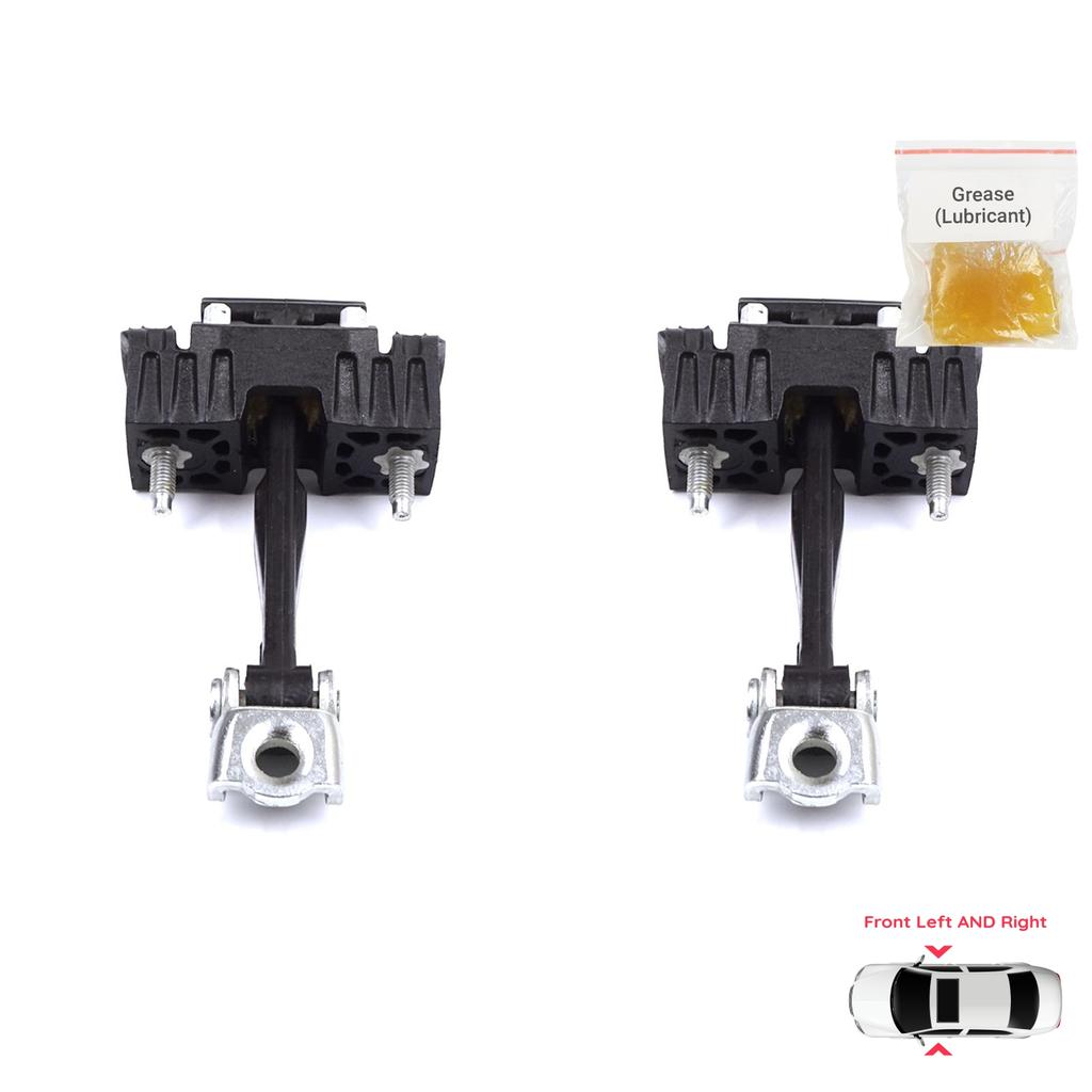 BDP759-1 2 stycken Framvänster OCH Höger Dörrstoppare Gångjärnsbroms StoppkontrollRem Begränsare för Peugeot 407 6E 6D 2004-2011 4/5 Dörr 9181J0