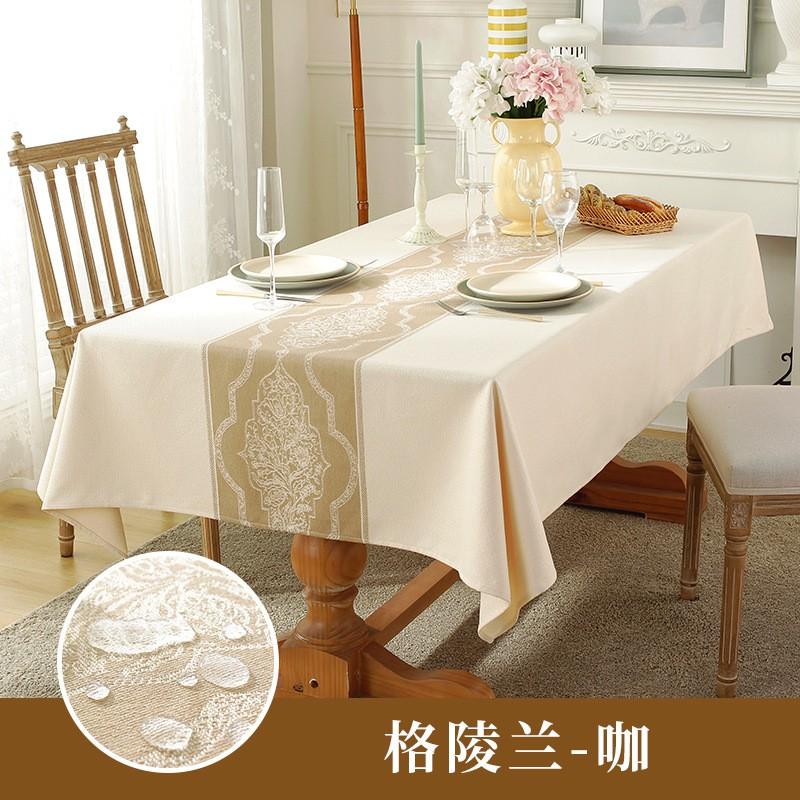 Nordic Thick Tablecloth Waterproof Oilproof Heat Resistant Square Table Cloth Home Decor