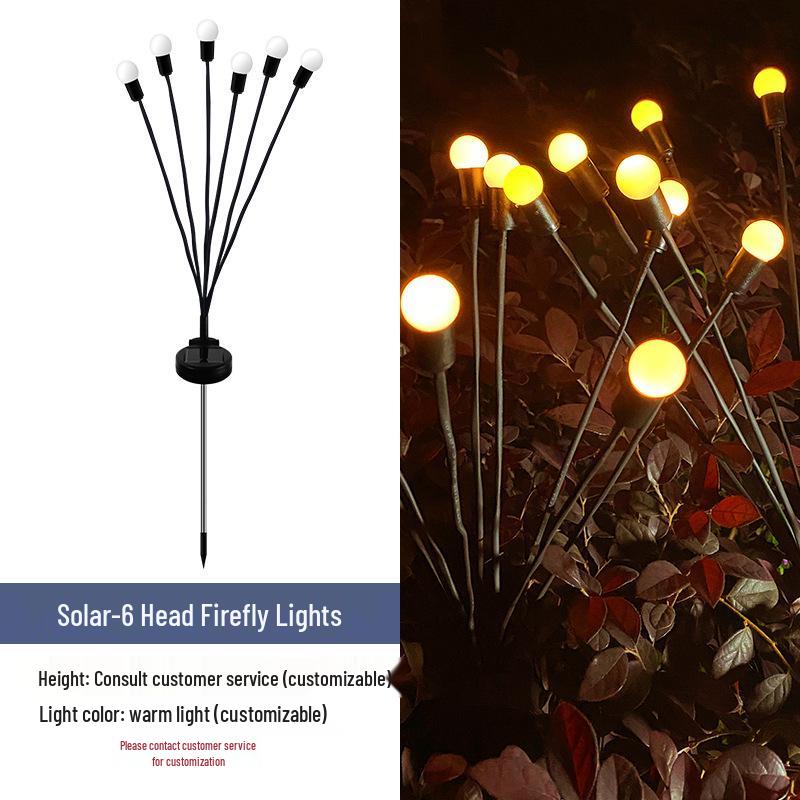 Wasserdichte Outdoor Solar Glühwürmchen LED Lichter für Garten & Camping