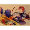 Retro Japanese Sports Anime Skateboard Poster - Infinite Mural Decoration