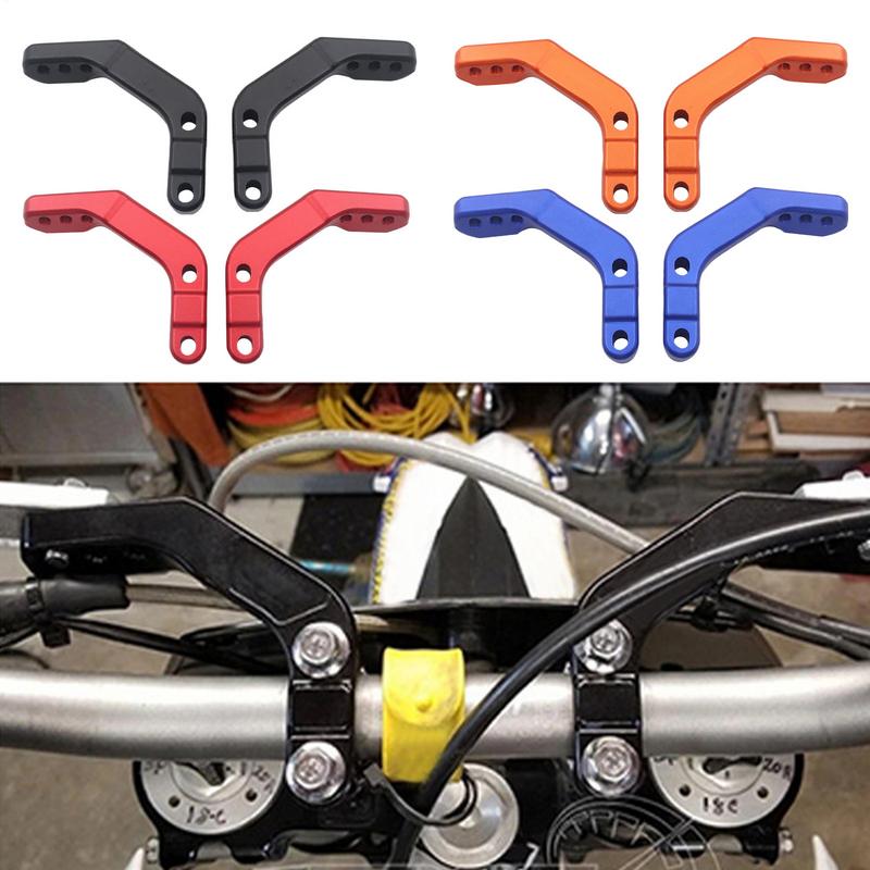 Aluminum Alloy Hand Guard Mounting Bracket Handlebar Fixing Block 28mm  for Motocross ATV Bike Snowmobile Replacement Repair