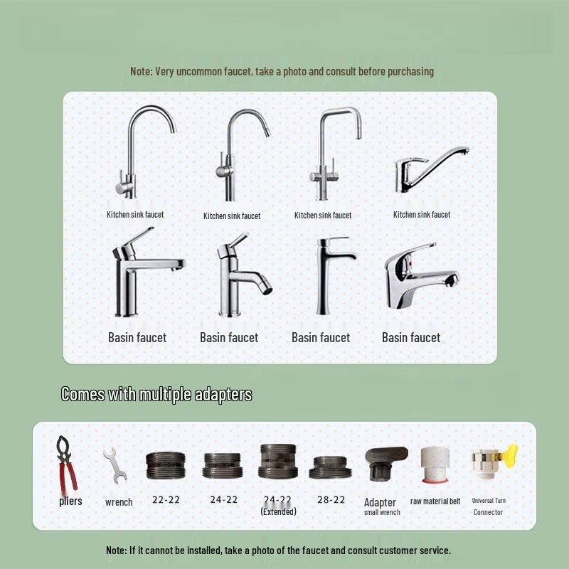 TLXT Faucet Water Filter