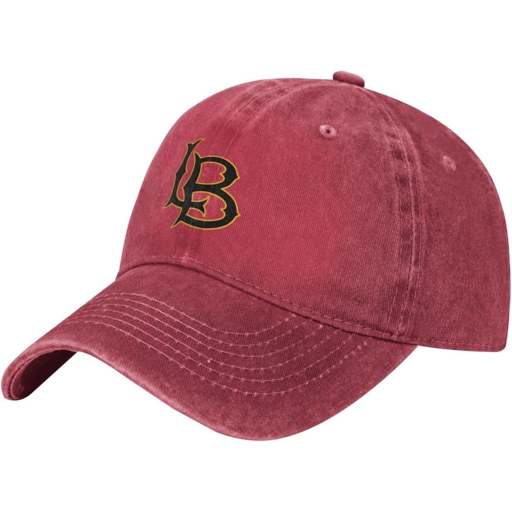 Long Beach State Baseball Cap Washed Cotton Adjustable Distressed Casual Dad Hat Unisex