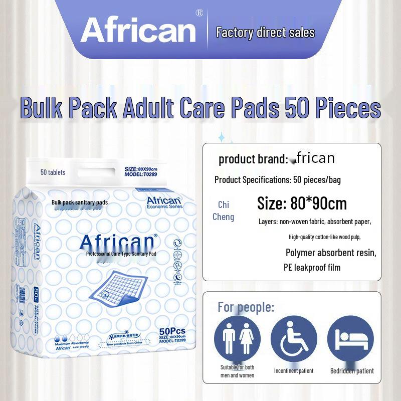 50 Extra Large Adult Care Pads: Urine & Maternity Pads, Elderly Diapers