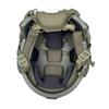 Casco tattico veloce in fibra di vetro con interno Wendy e cinghia in velcro SF