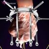 Metall Justerbar Enorme Anal Leker Ekstrem Vaginal Anus Dilator Vaginal Speculum Big Butt Plug Erotiske sexleker for voksne for menn kvinner