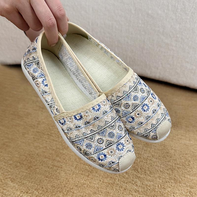 Spring Women's Soft Sole Lazy Canvas Shoes - Korean Style All-Match Fisherman Shoes