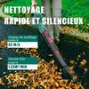 Souffleur de Feuilles - HYECHO - 18V - 223 km/h - Batterie 4,0Ah - Flexible et Ergonomique
