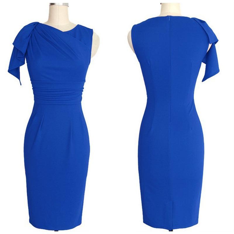 

Women s clothing, hip-wrapped medium and long dresses, spring and summer new evening dresses. XL синій