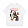 Lee Hyeri 2025 Macau Fan Meeting Fans Tshirt Letter Print Summer Short Sleeve Tee Kpop Unisex Womens Clothes Cotton Tshirts