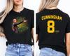 Sophie Cunningham 8 Donne Pallacanestro Point God alla Moda T-Shirt a 2 Lati