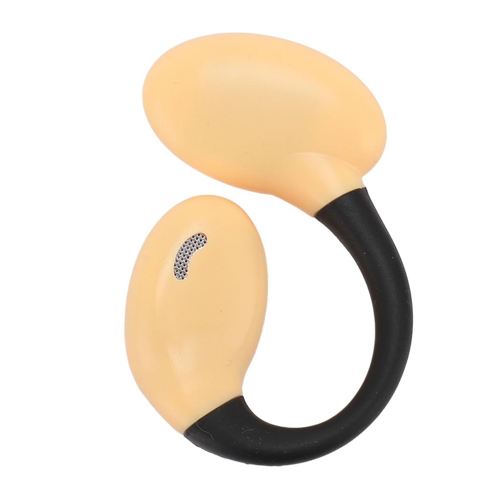 Single Bluetooth 5.3 Earbud Wireless Open Ear Earbud 16 Hours Playing Time Sport Earphone for