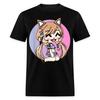 Cute Chibi Style Shirt Kawaii Anime Kitty Girl Chan with Cat Ears T-Shirt 1