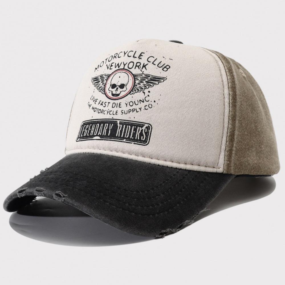 Skull Print Baseball Hat Bones Sun Visors 2024 Hip Hop Hat  for Men Women