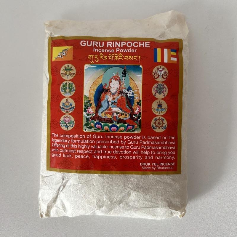 

Nepalese Handcrafted Bhutanese Powder for Natural Offerings To Buddha/Invigorate The Spirit, Purify Air Facilitate Meditation Lianhua Sheng