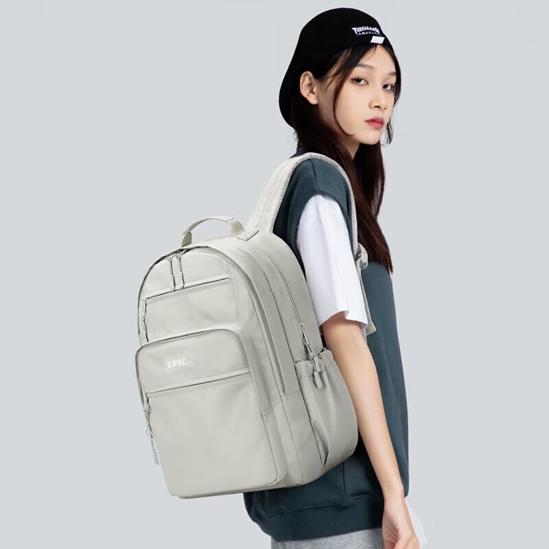 V.NINE Backpack for Middle And High School Students, Unisex Shoulder Bag for Grades 4-6, Large Capacity
