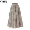 Women's Flower Pattern Print Casual Summer Spring Skirts