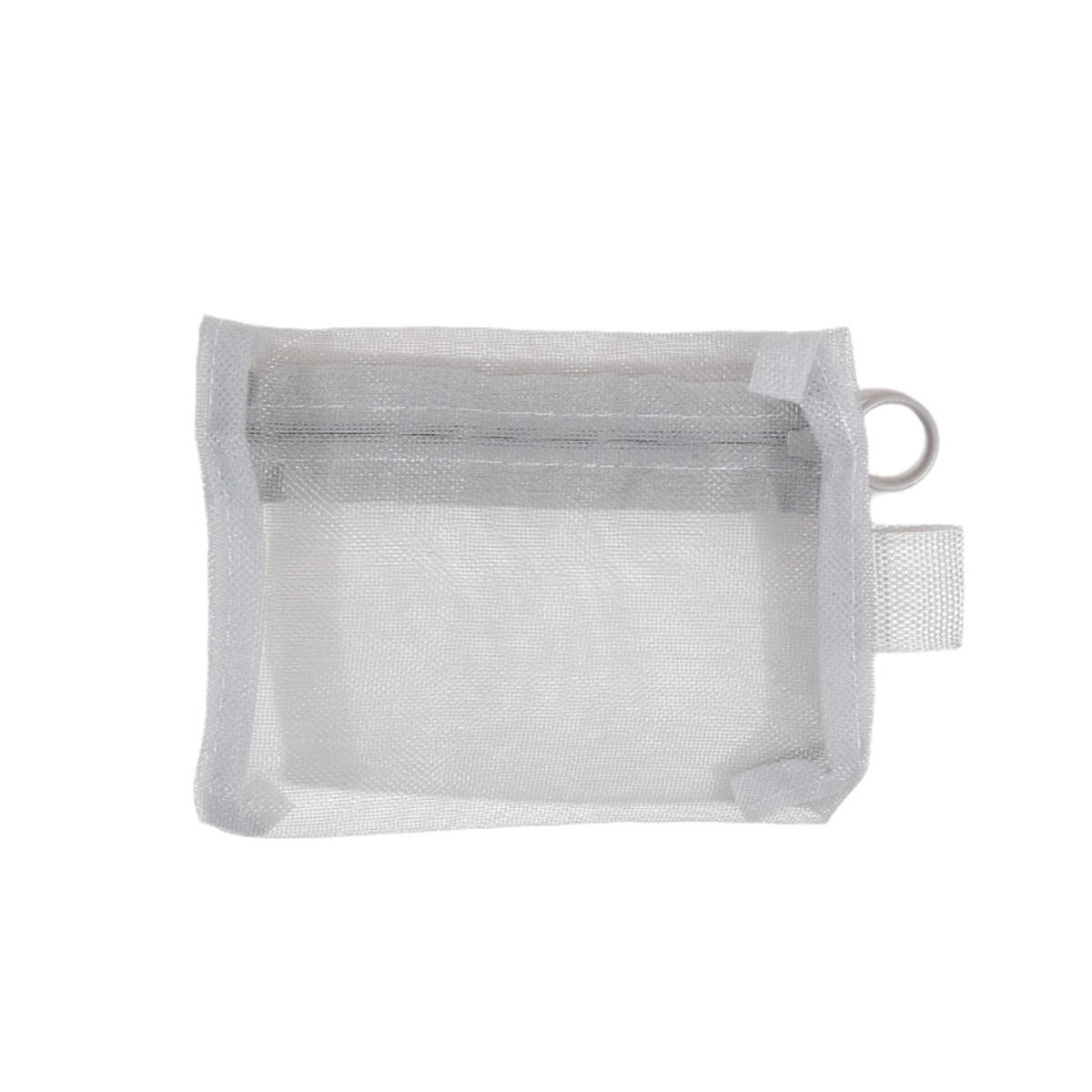 

Портативный автобус ID кредитных карт сумка для хранения небольшой сетчатый мешок для монет кошелек для денег органайзер для кабеля наушников S серый