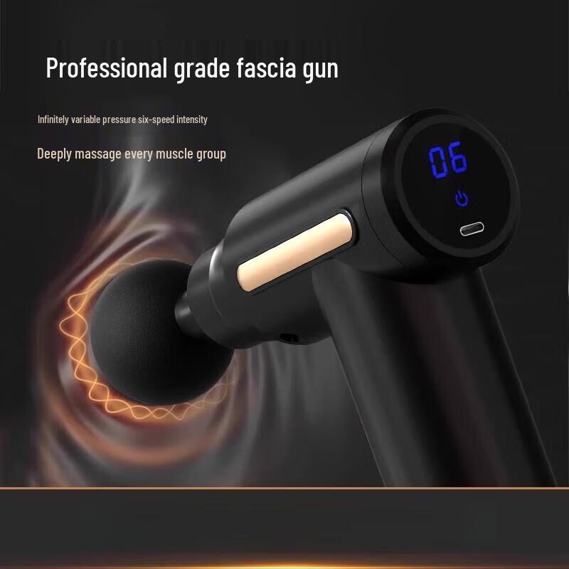 Умный цифровой перкуссионный массажный пистолет