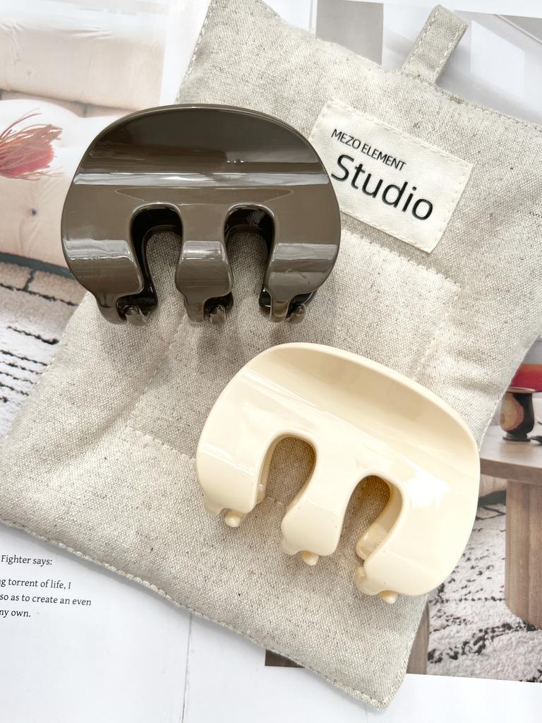 Spinka do włosów typu M w kolorze skorupy żółwia, średnia, spinka żabka w kształcie dyni, modna i wszechstronna, spinka rekin, spinka do włosów, akcesorium do włosów do upięć połowicznych