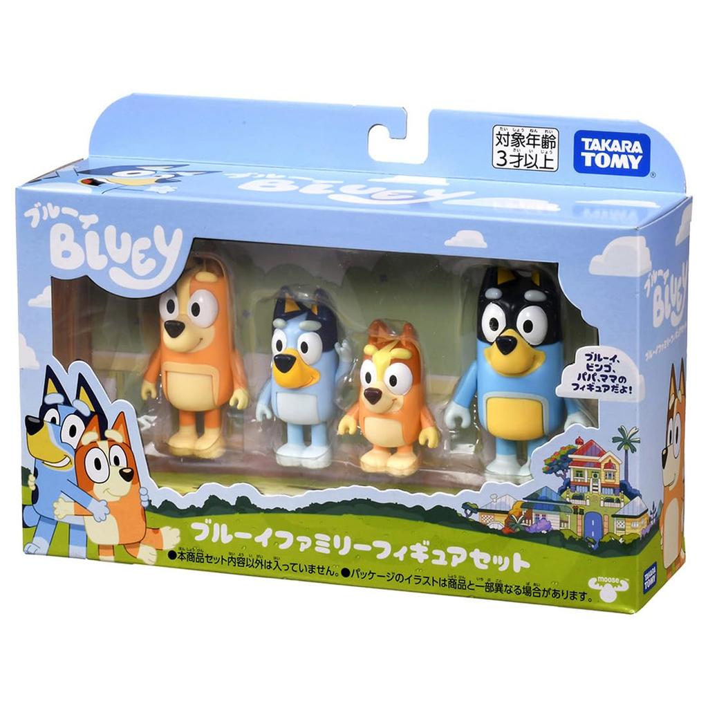 TAKARA TOMY Bluey Bluey Sada figurek rodiny