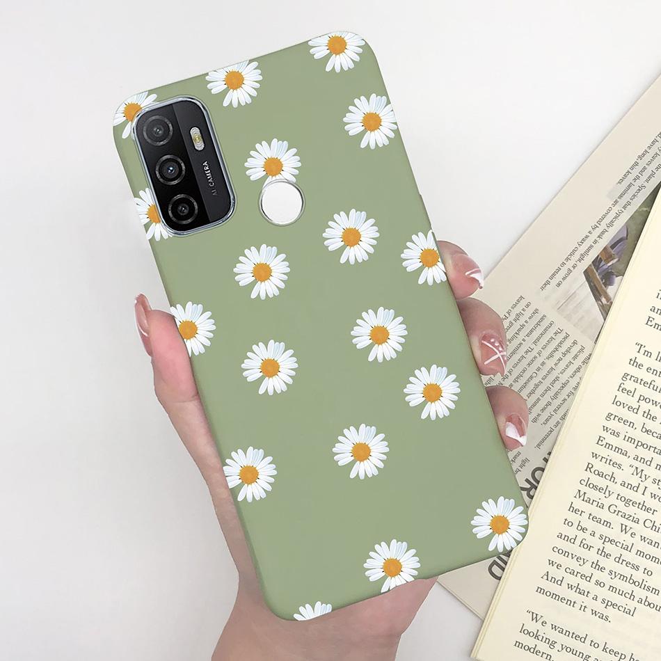 For OPPO A53S 2020 Case Cartoon Coque Heart Painted Silicone Phone Back Cover For Oppo A53s A 53s A53 S Oppoa53 2020 Shell Case
