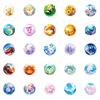 New 50 Cute Magic Crystal Ball Small Animal Graffiti Stickers Children's Reward Decorative Stickers
