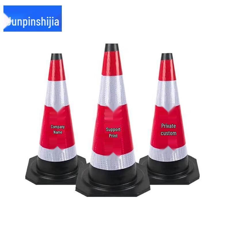 Junpinshijia Rubber Reflective Traffic Safety Cone