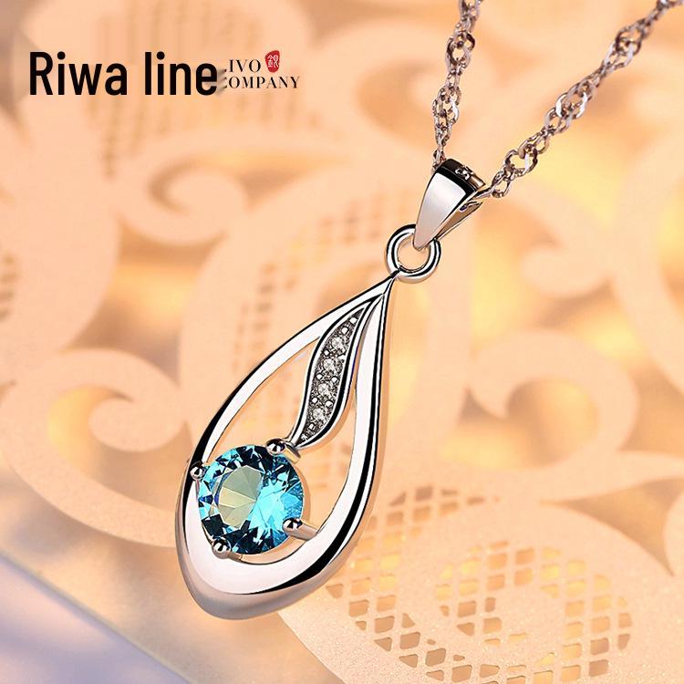 Vintage European & American Korean Style 925 Sterling Silver Pet Pendant Necklace