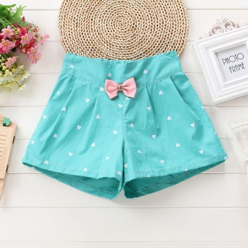 Pantaloncini Estivi da Bambina con Fiocco Pantaloncini da Principessa per Ragazze Pantaloncini alla Moda per Ragazze Pantaloni per Bambini Pantaloncini da Ragazza Abbigliamento per Damigelle