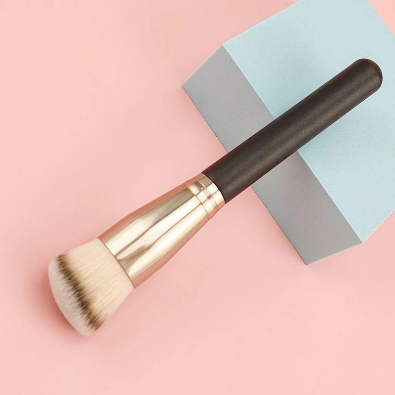 

Новинка Кисть для пудры с деревянной ручкой большая M170 Кисть для консилера M270 Инструменты для макияжа Скошенная кисть для пудры и растушевки Кисть для макияжа 170 big head foundation brush [wooden handle]]