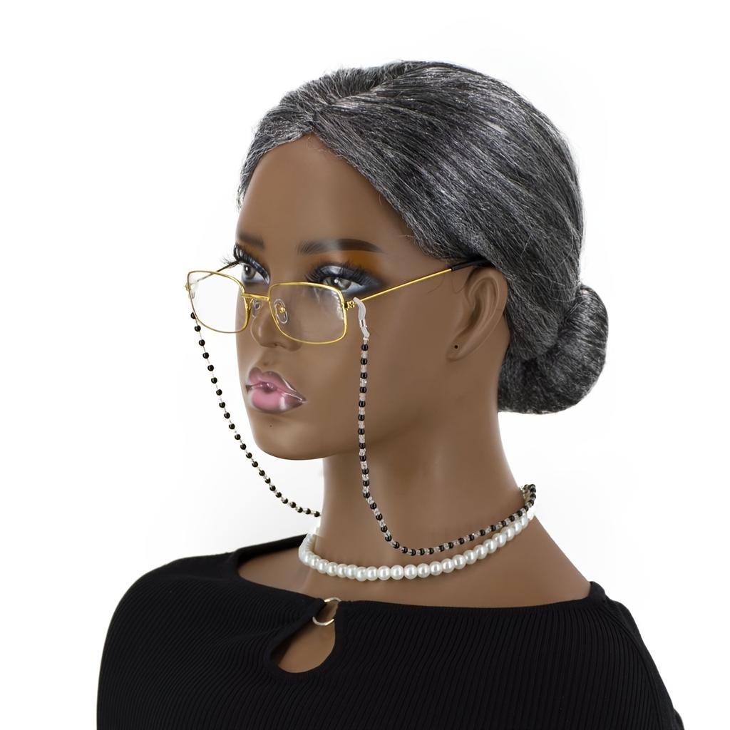 Cos wig gray wig granny synthetic wig anime party festival party