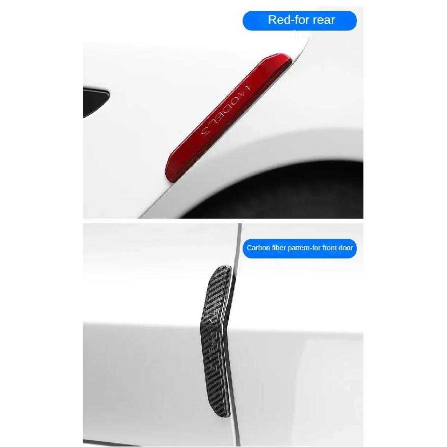 For Tesla Model Y Juniper 2025 Door Protector Strip Anti-Collision Model 3 Door Side Edge Protection Sticker Guard Accessories Interior Mirrors 6