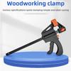Two-Way Quick-Release Woodworking F-Clamp, Nylon Trigger Type for Board Fixing