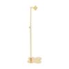Metal Freestanding Handbag Rack with Clover Base Long-Lasting Adjustable
