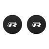 2pcs Car Cup Holder Insert Pad Emblem Coaster Anti-Slip Mat For VW Golf Tiguan T-Roc Polo Passat ID.4 T-Cross ID.3 Taigo ID.7 zj6
