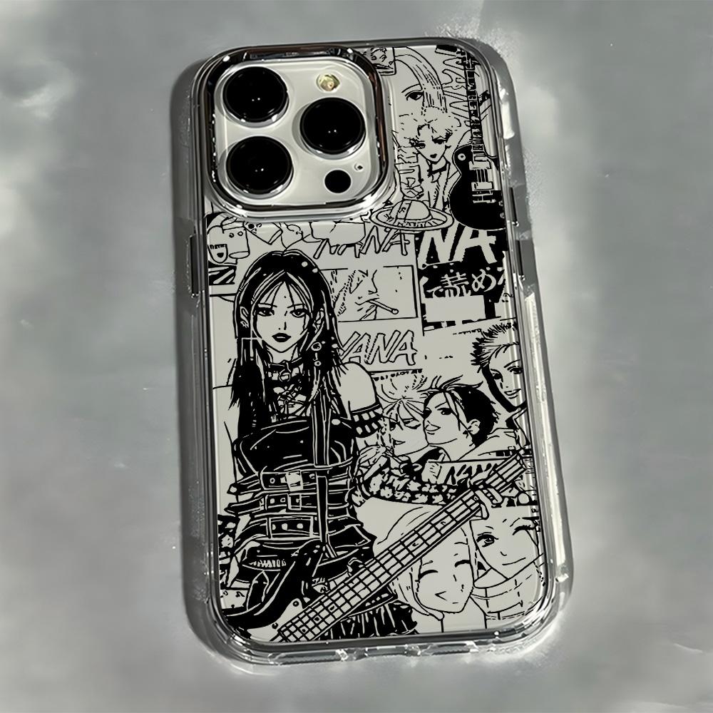 Anime Girl Nanas OsakiS Phone Case For iPhone 17e 17 16 15 14 13 12 11 Mini Pro Max X XR XSMAX Air Plus Transparent Soft Cover