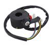 7wires 22mm Left Side Handlebar Kill Start Light Switch Choke Lever for PIT PRO Trail Dirt Quad Bike ATV