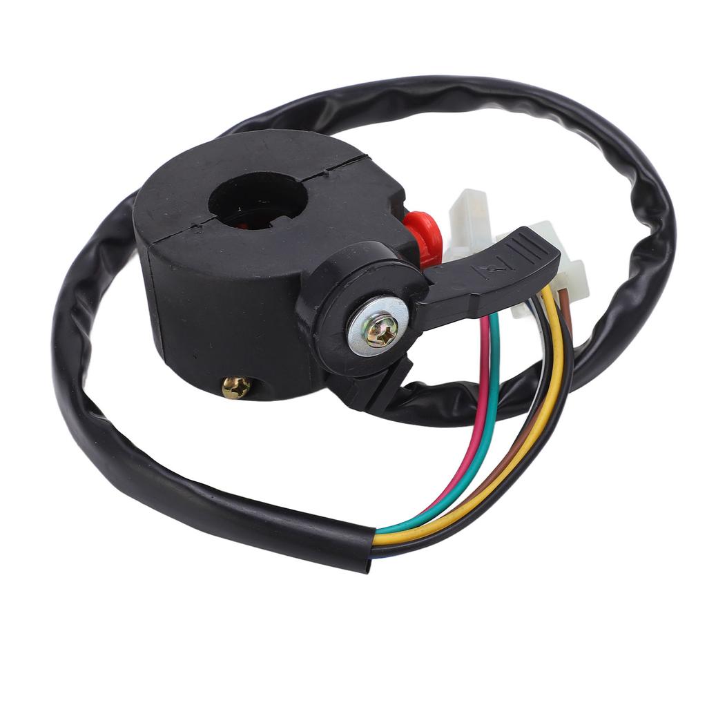 7wires 22mm Left Side Handlebar Kill Start Light Switch Choke Lever for PIT PRO Trail Dirt Quad Bike ATV