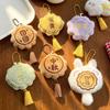 Soft Mooncake Plush Keychain Miniature Mooncake Hanging Decoration Cute Bag Ornament  Mid-Autumn