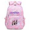 Peripheral printing large-capacity primary and secondary school schoolbags trendy backpacks lightweight and fashionable backpacks