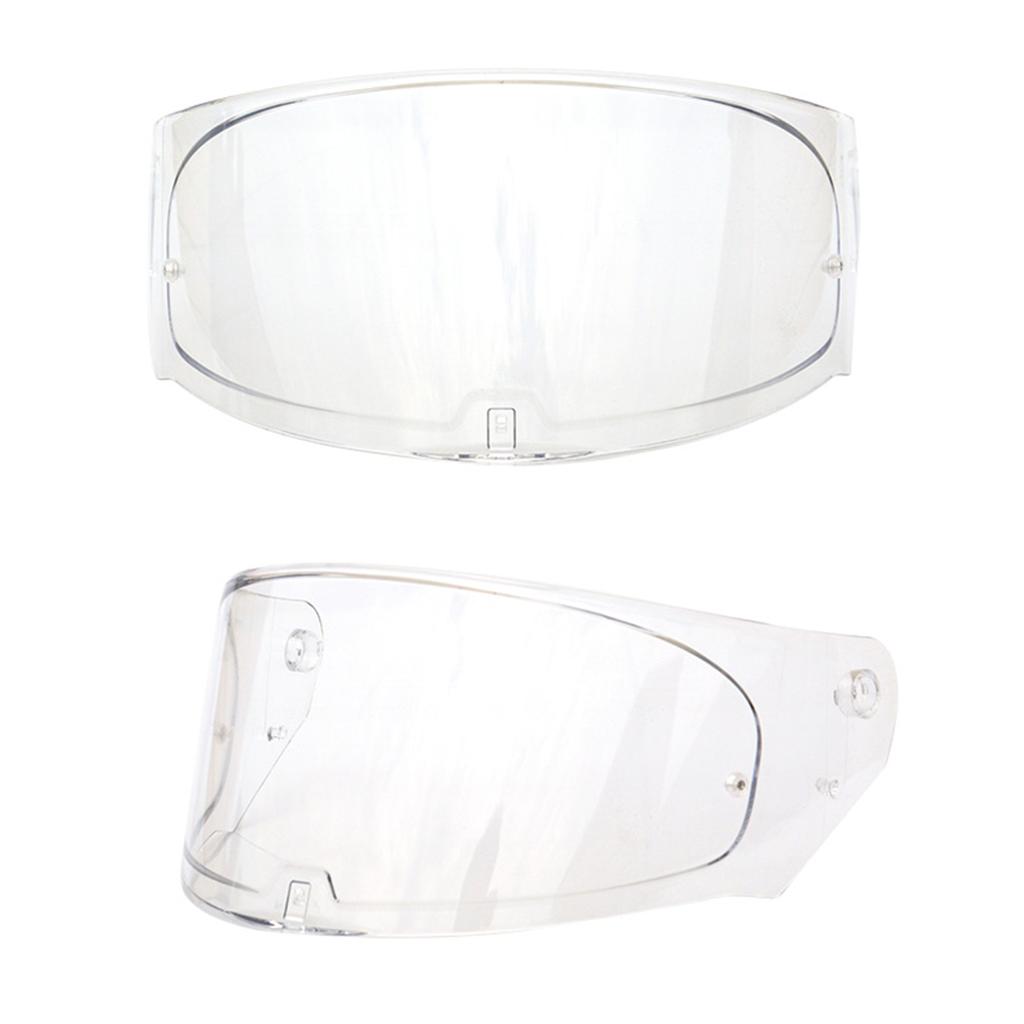 Motorcycle Anti-UV Anti-Scratch Helmets Lens Fashion Visor Wind Shield Lens Replacement for LS2