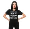 Women's I Have Two Titles Mom And Grandma Shirt Mother And Grandma Gift Tee