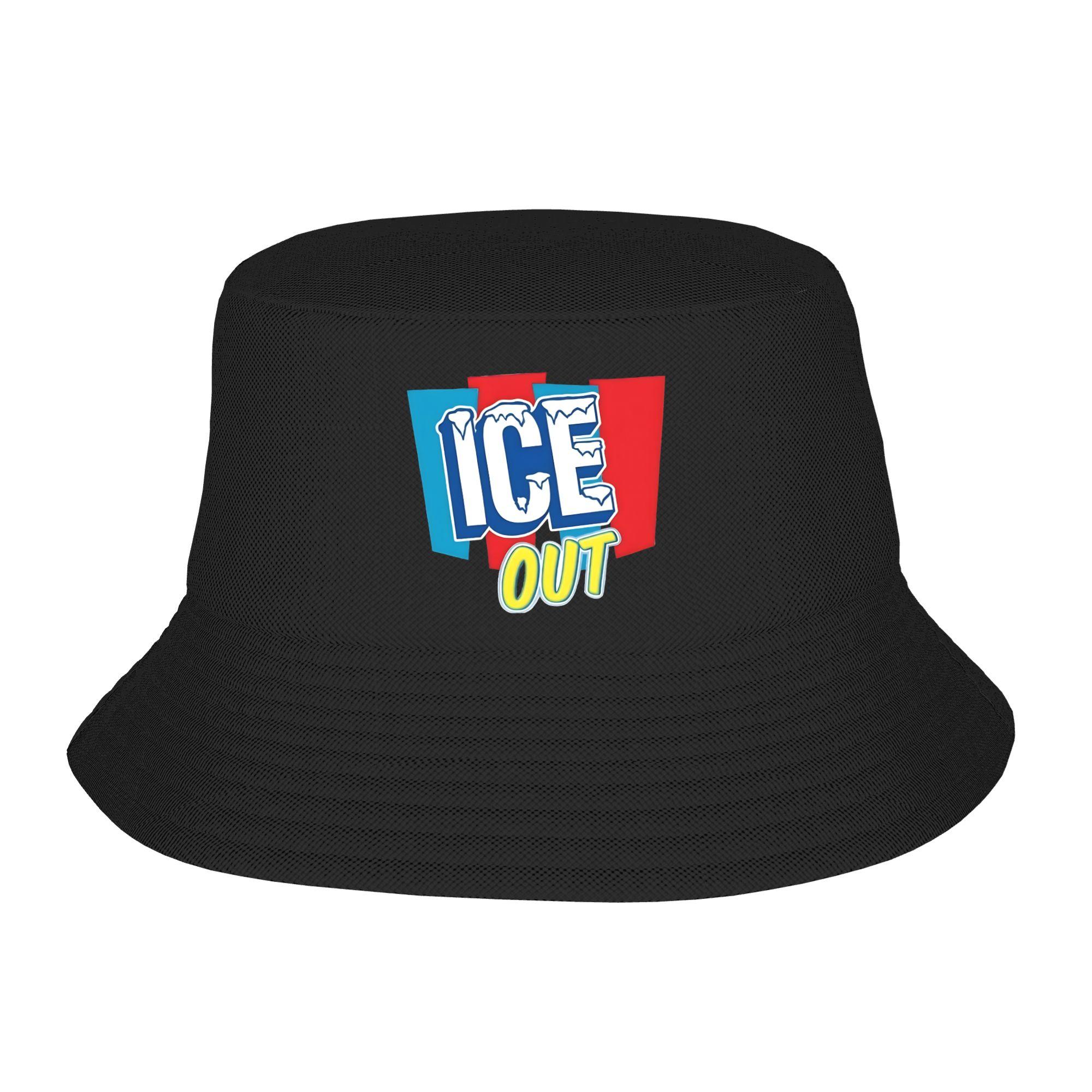 

Панамка ICE Out Хип-хоп Рыбацкие Кепки Дышащие Рыболовные Солнцезащитные Кепки Для Пары Повседневный Дизайн Кепки One Size