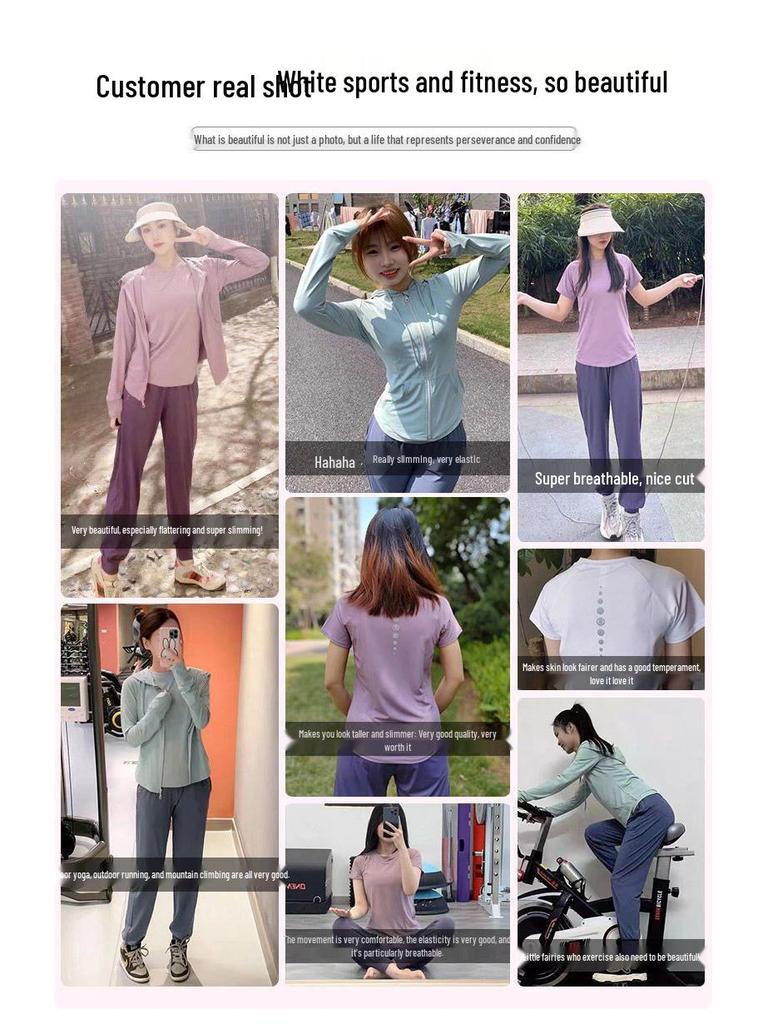 Women's High-End Quick-Dry Sports Suit: Spring/Summer 2026 Yoga & Running Wear