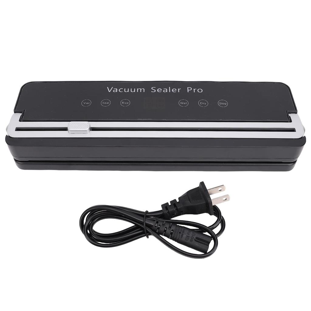 Vacuum Sealer Machine with Cutter 120W Powerful Suction Multifunctional Compact Food Sealing